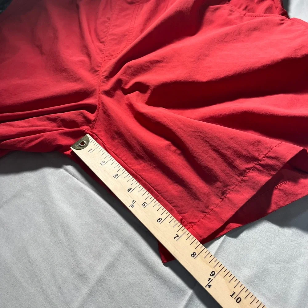 Columbia Shorts PFG Mens Medium 36‎ Red Nylon Fishing Outdoor Sportswear